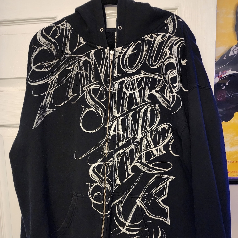 Famous Stars and Straps Hoodie, size 2XL